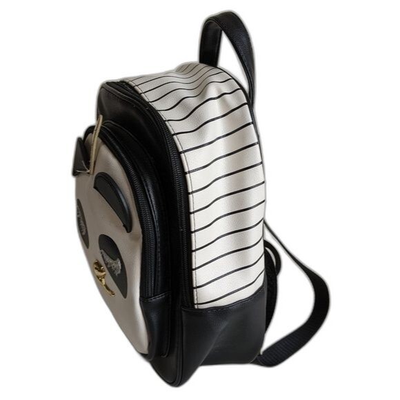 Luv Betsey by Betsey Johnson Bag Unicorn Backpack Black Black & White Style - Picture 4 of 12